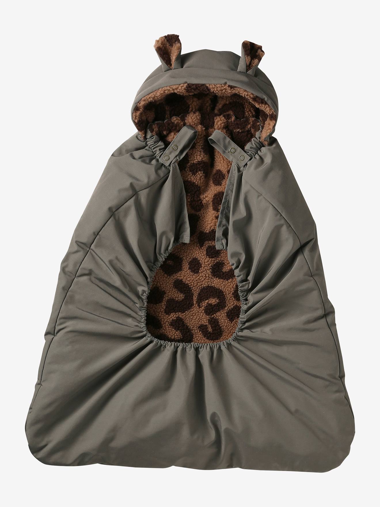 Wintercover für die Babytrage mit Kapuze