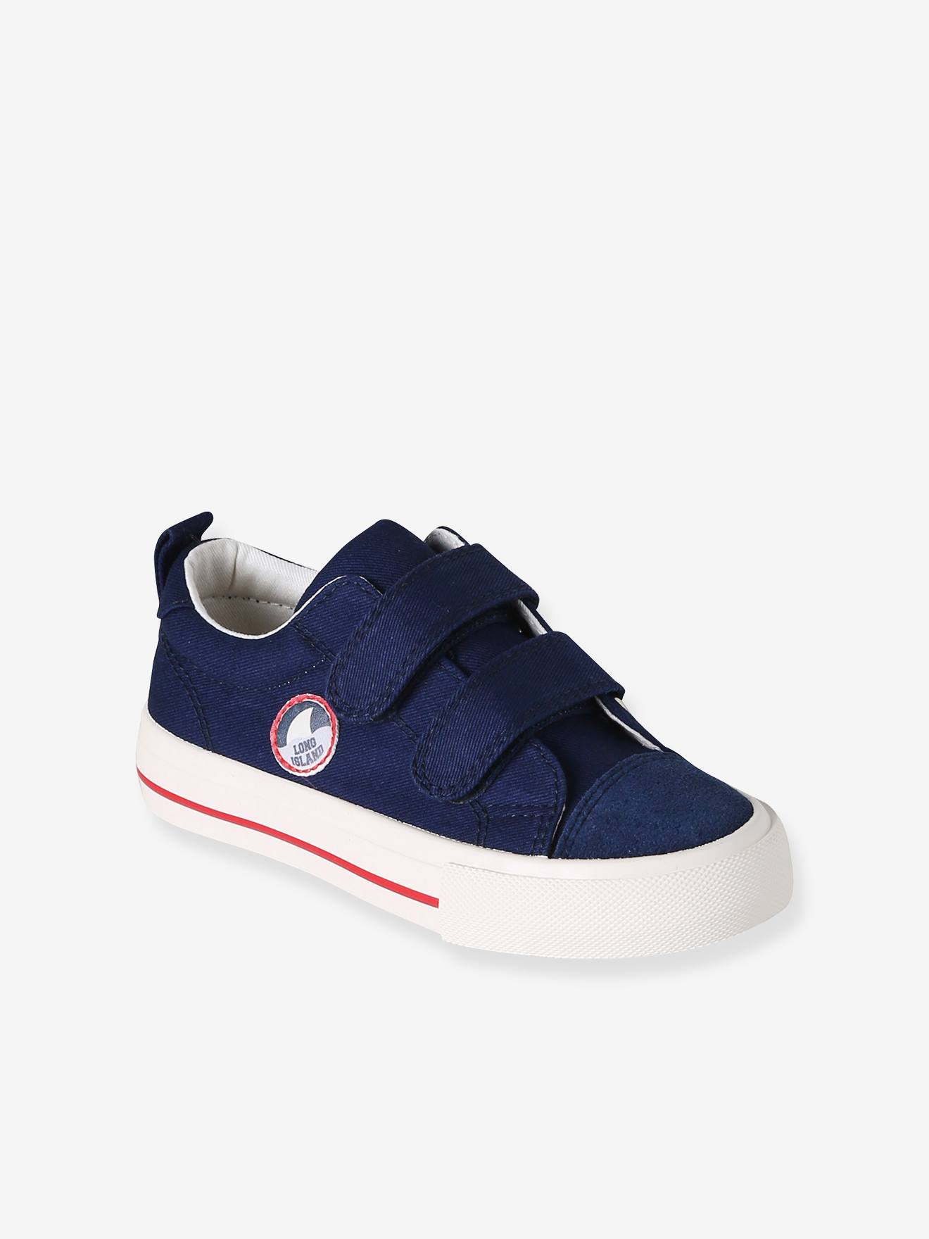 Klett-Sneakers Jungen mit Kontraststreifen an der Sohle