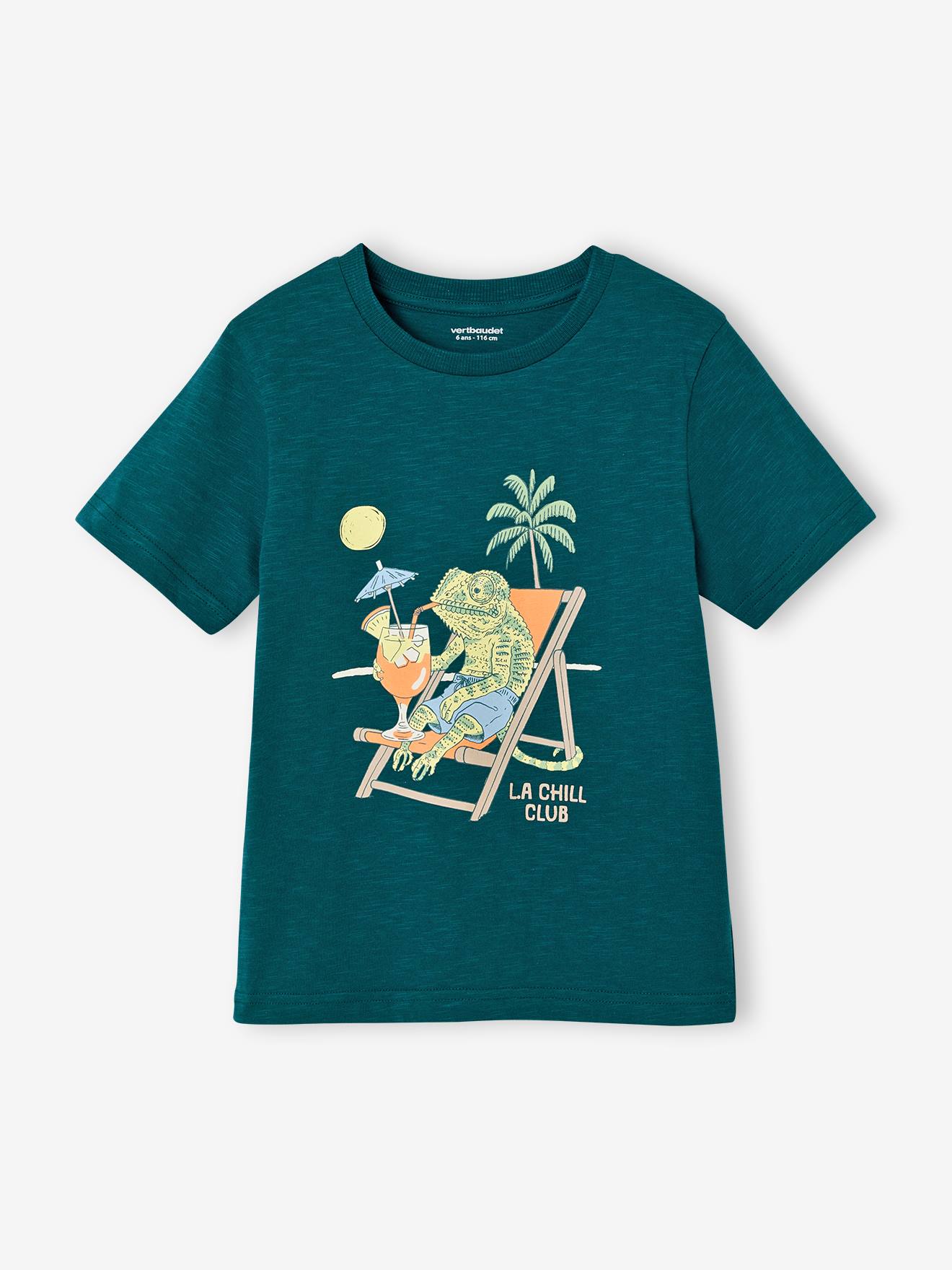 Jungen T-Shirt mit verspielten Tiermotiven