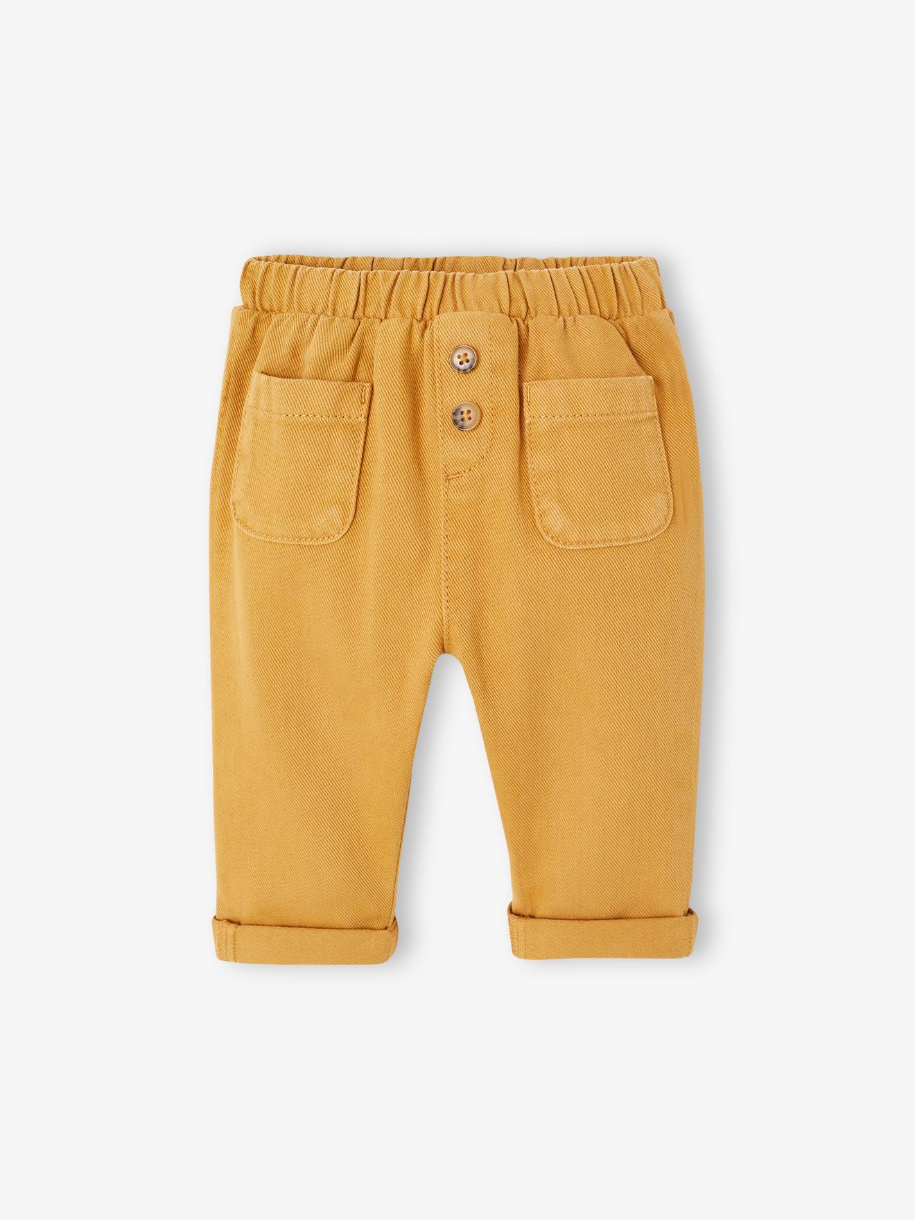 Baby Hose mit Dehnbund und Zierknöpfen