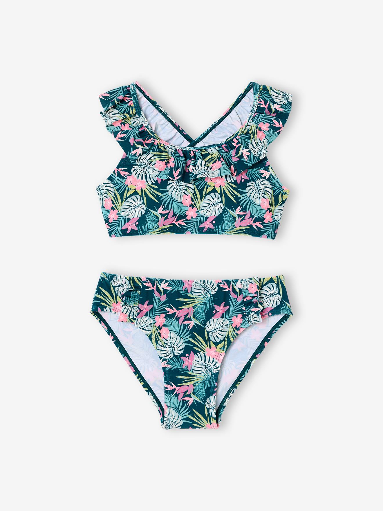 Mädchen Bikini mit Volants