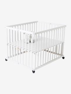 Babyartikel-Laufställe-Laufgitter aus Holz, klappbar
