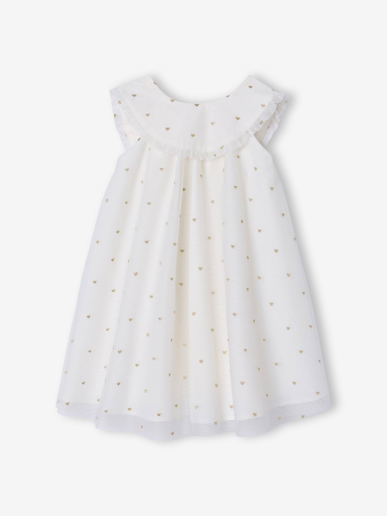 Tüllkleid mit weitem Rock für Mädchen