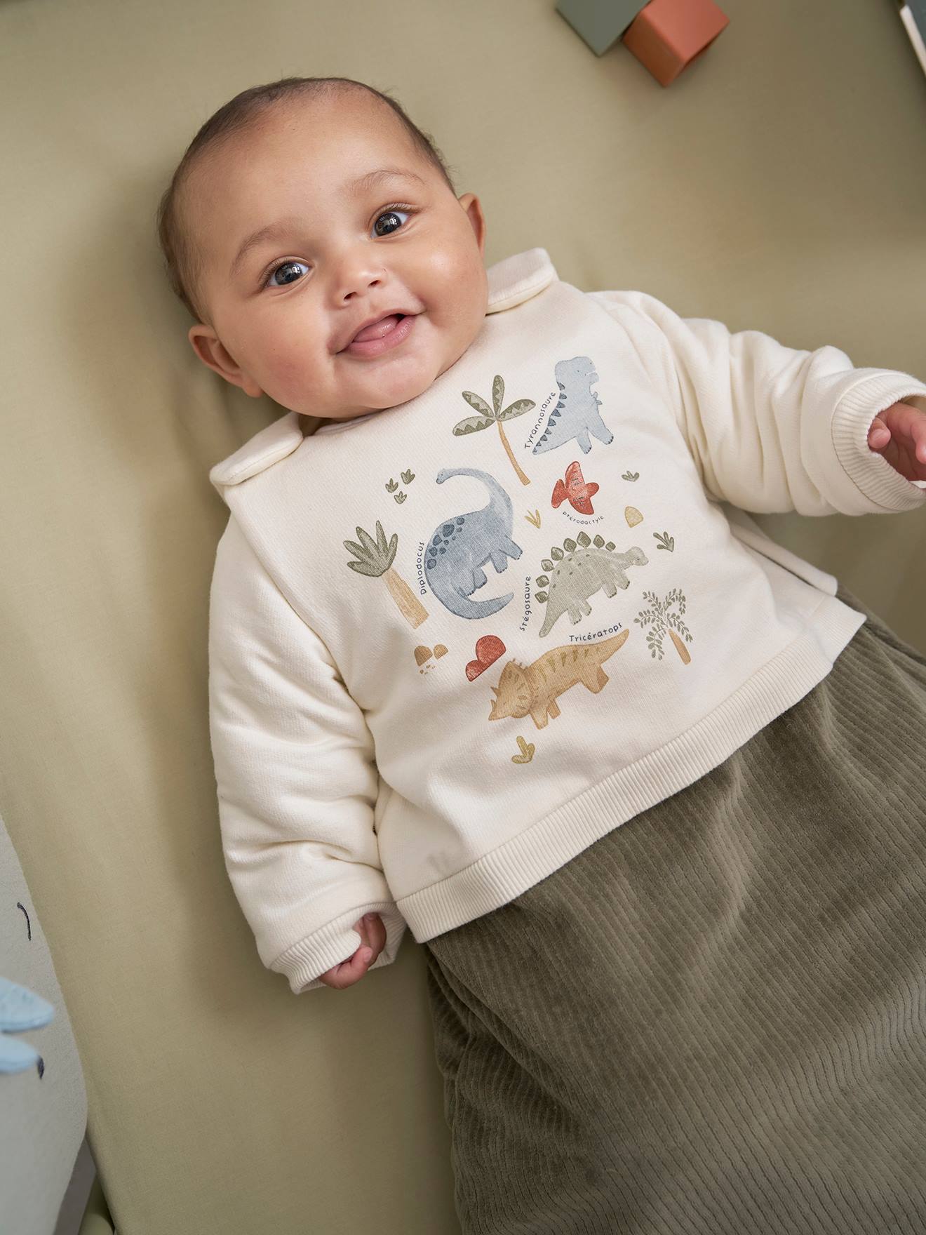 Baby Winterschlafsack MINISAURUS mit abnehmbaren Ärmeln TOG 3