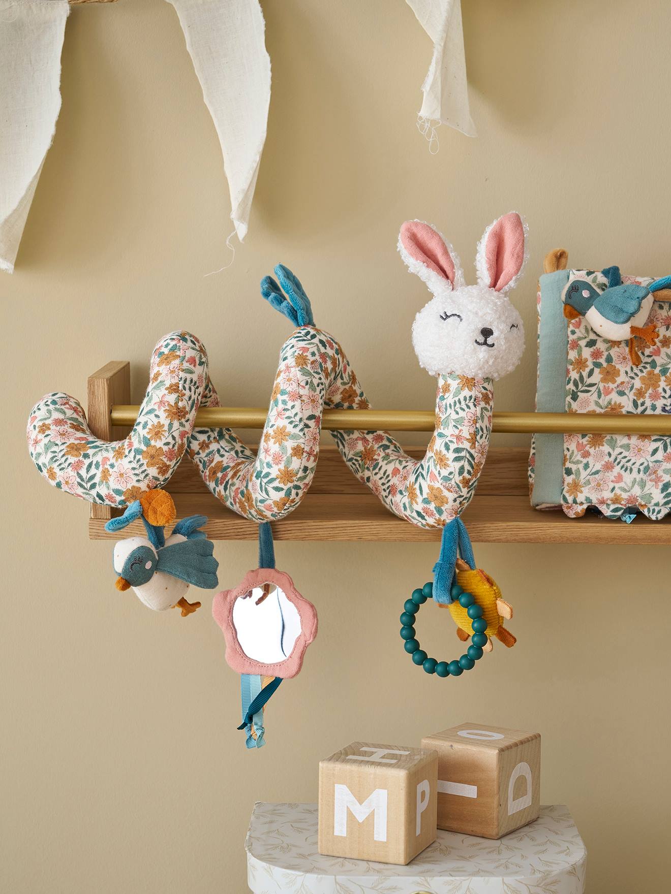 Baby Activity-Spirale RETRO FLOWER