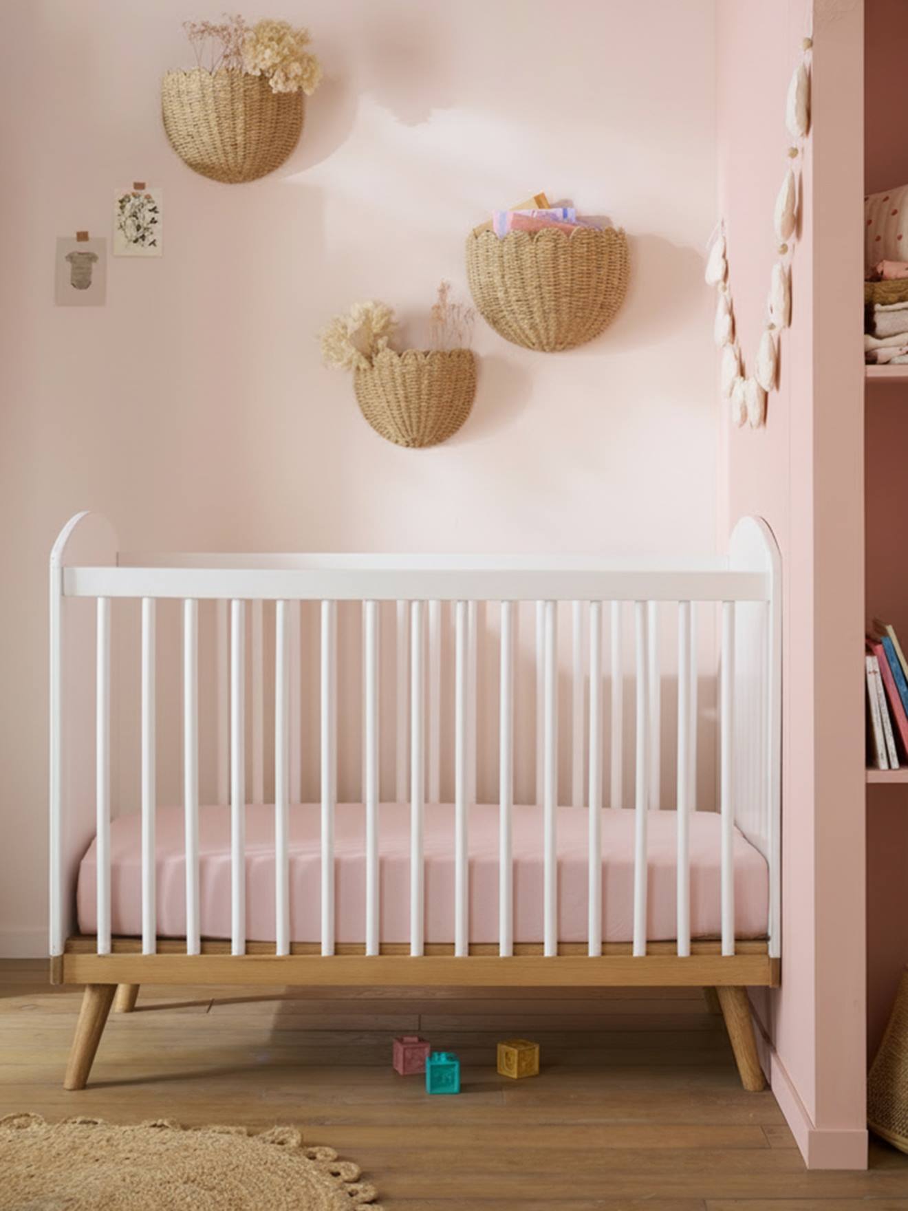 Babybett KONFETTI 60x120 cm Gitterbett