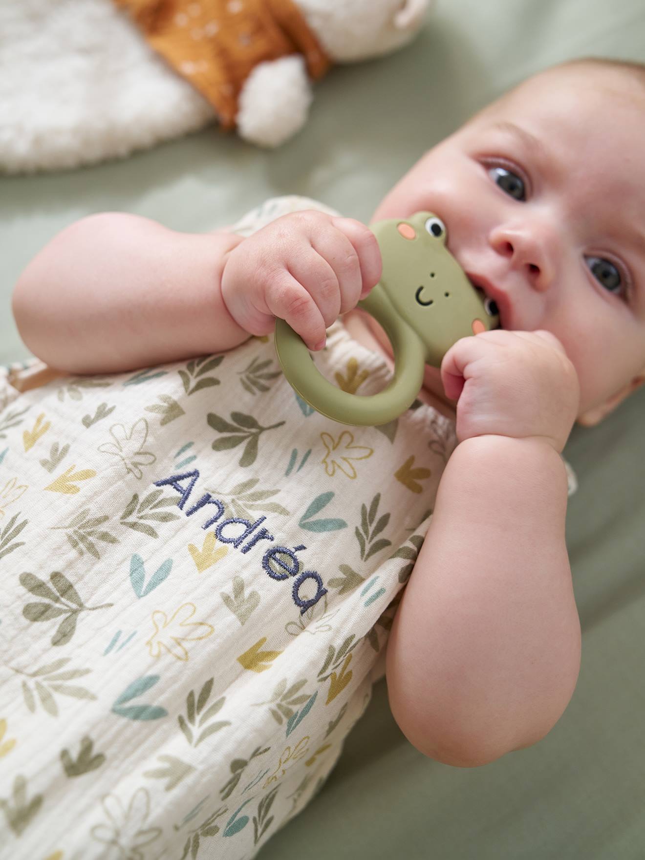 Baby Sommerschlafsack BAYOU aus Musselin ärmellos TOG 1 personalisierbar