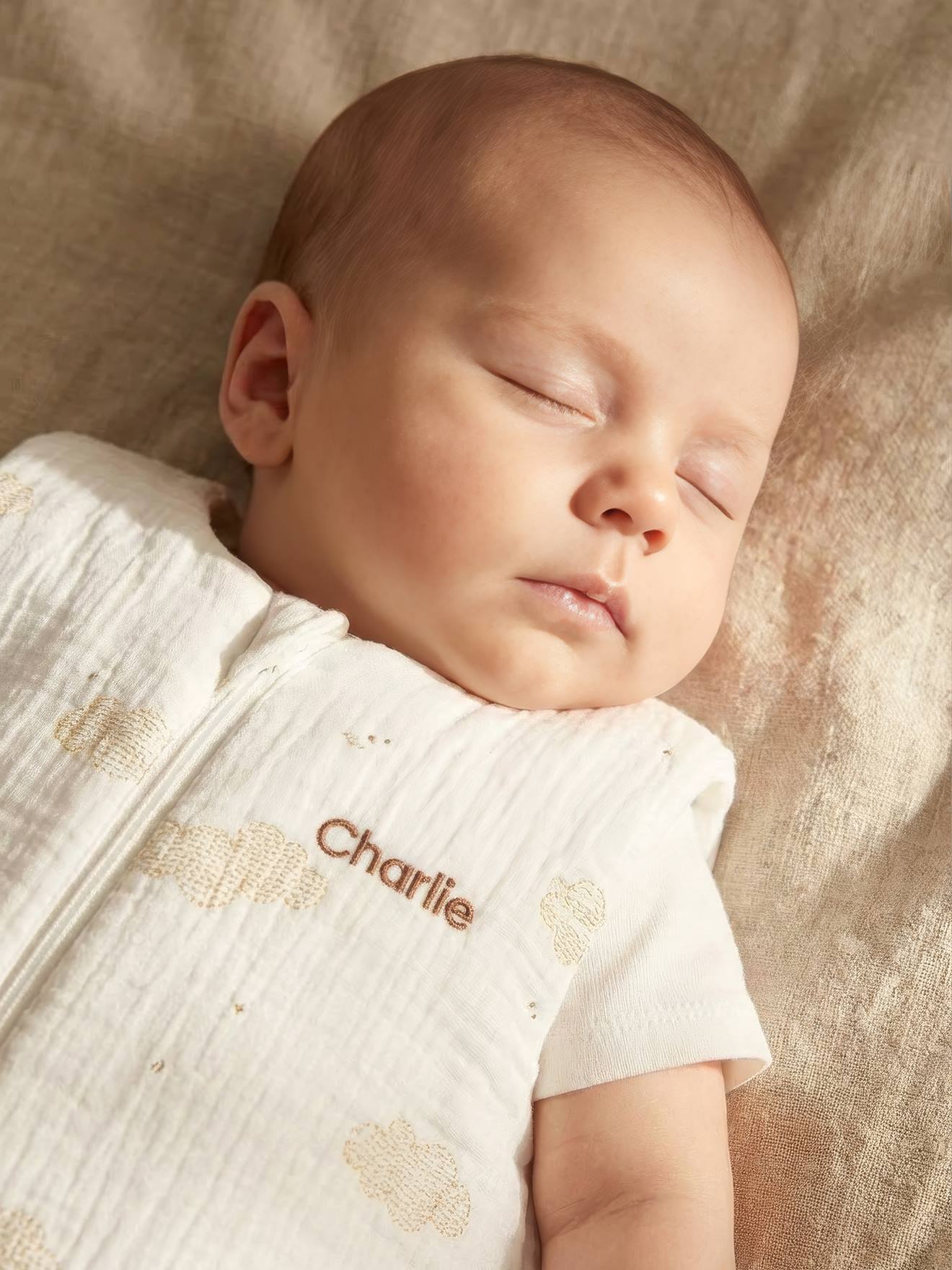 Ärmelloser Baby Schlafsack IN DEN WOLKEN TOG 2