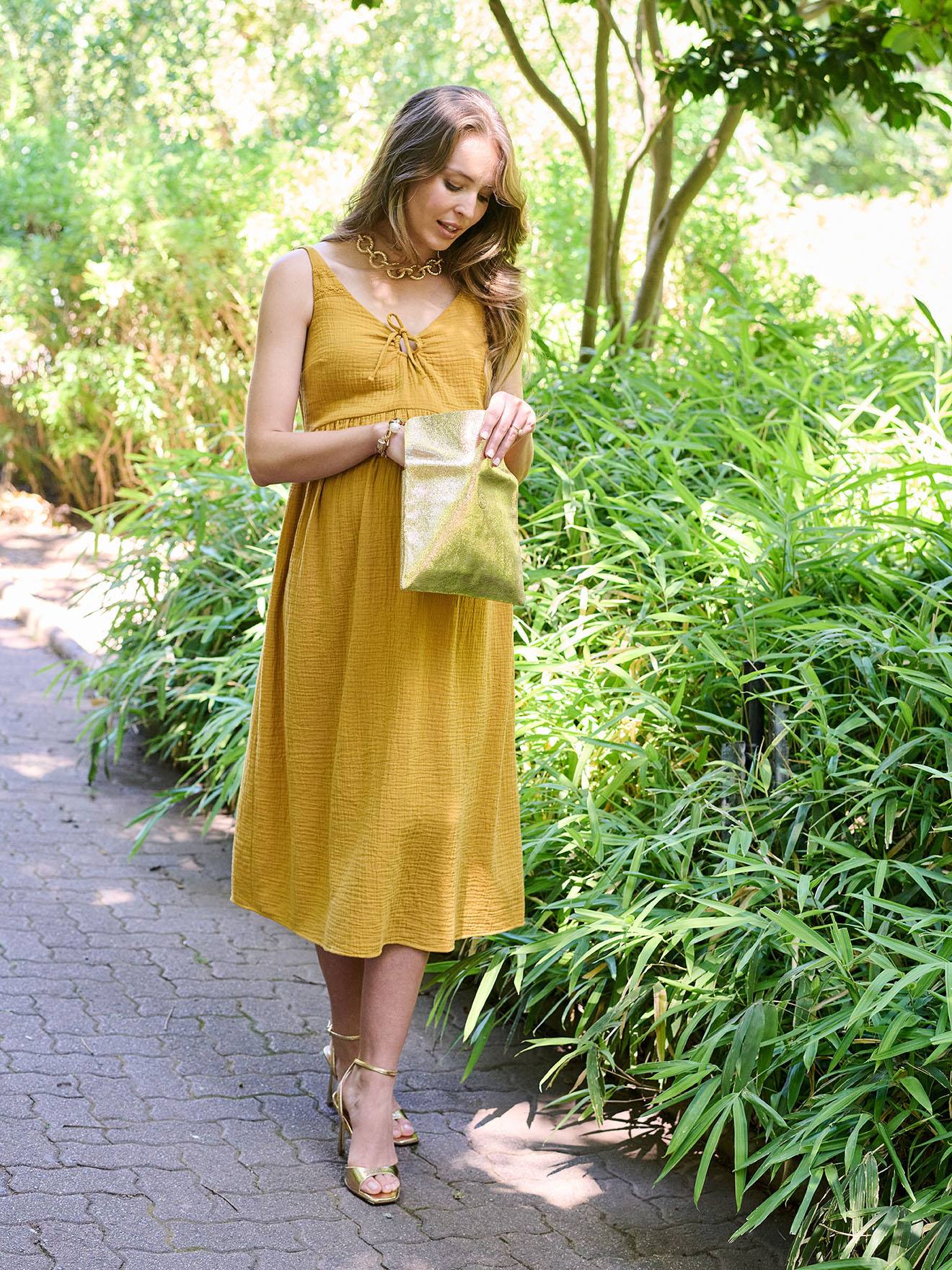 Trägerkleid für Schwangerschaft und Stillzeit ENVIE DE FRAISE