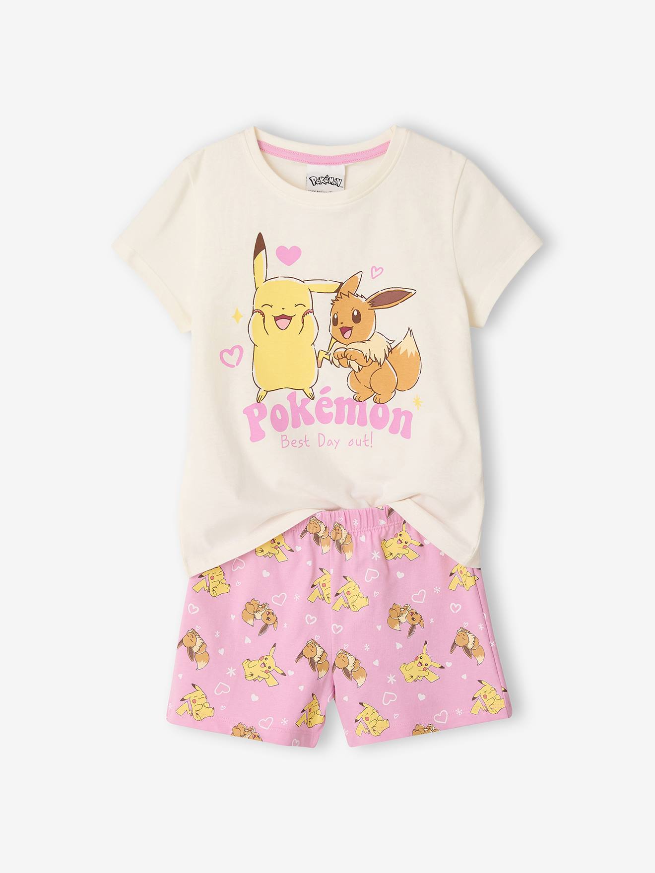 Kurzer Schlafanzug Kinder POKEMON