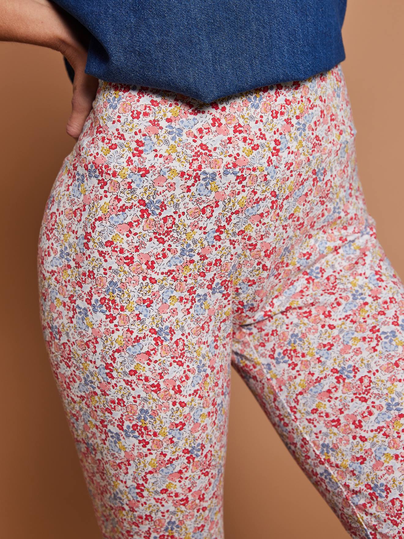 Damen Leggings Mama-Tochter-Capsule BLUMIG ENVIE DE FRAISE