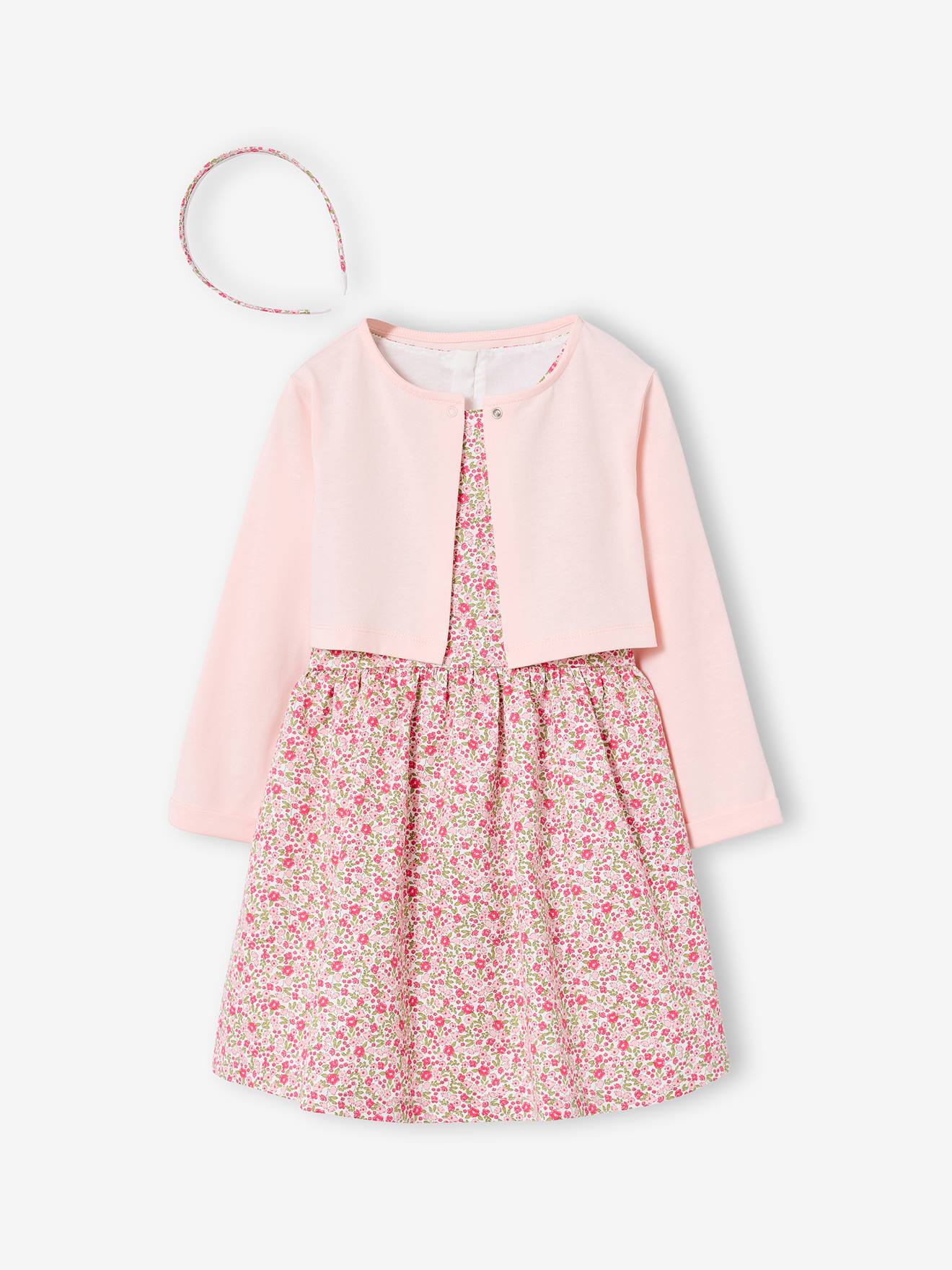 Set aus Kleid