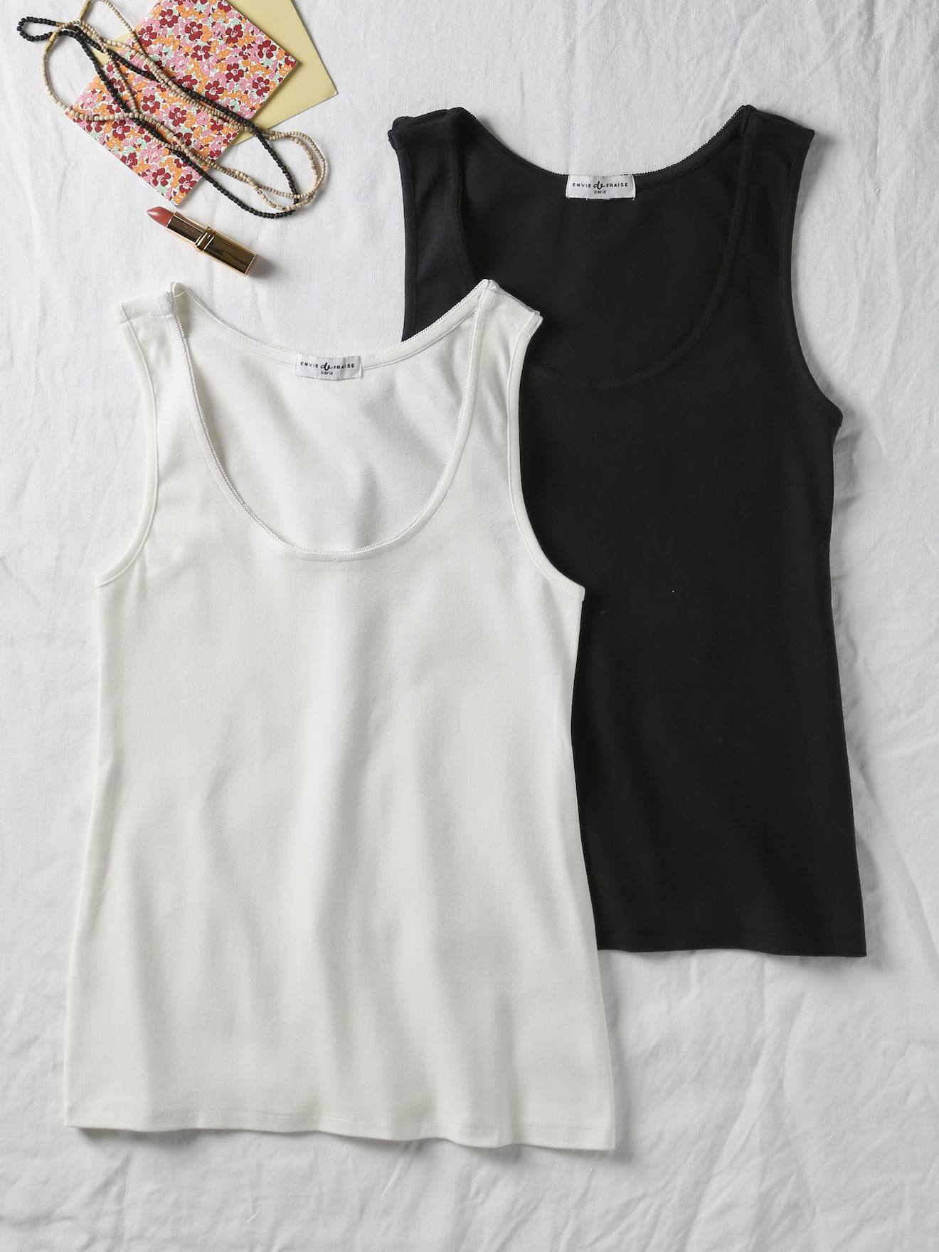 2er-Pack Still-Tops ENVIE DE FRAISE