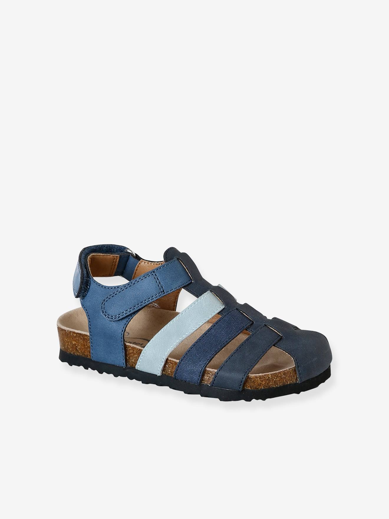 Kinder Sandalen mit Klettverschluss und Anziehtrick set