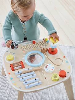 Spielzeug-Baby-Baby Spieltisch mit Musikinstrumenten, Holz FSC