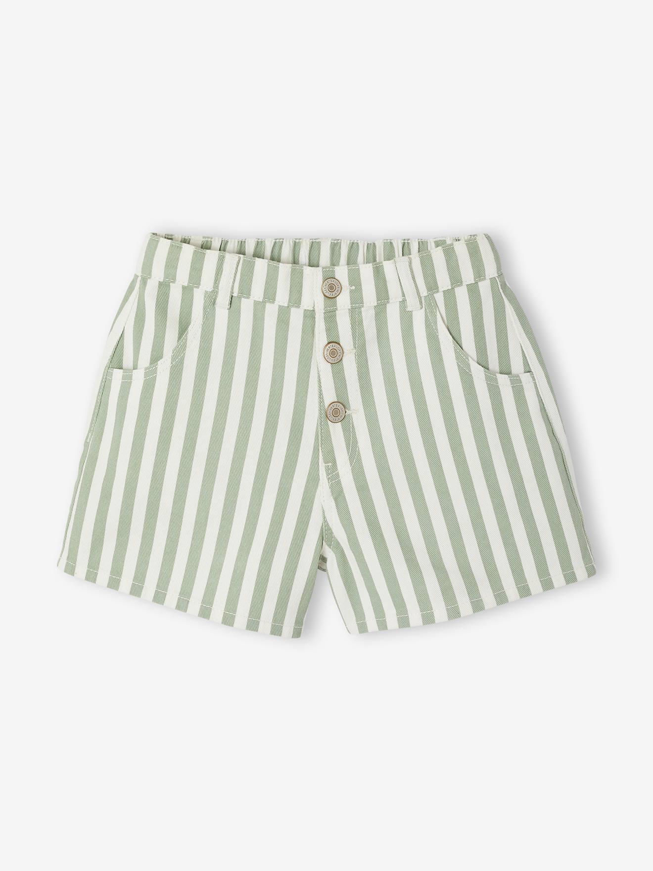 Mädchen Shorts aus Twill
