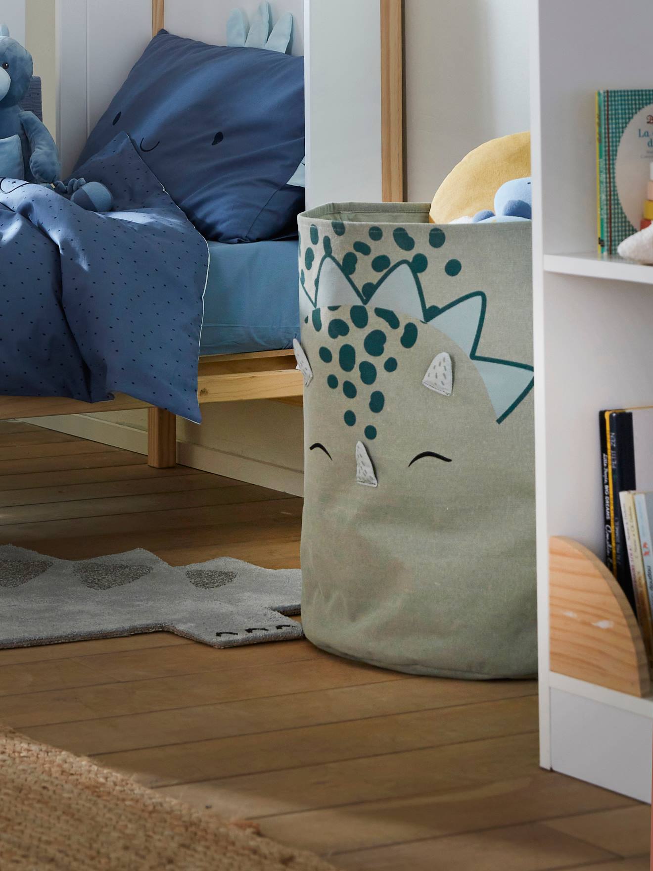 XL-Aufbewahrungskorb KLEINER DINO Wäschekorb Kinderzimmer