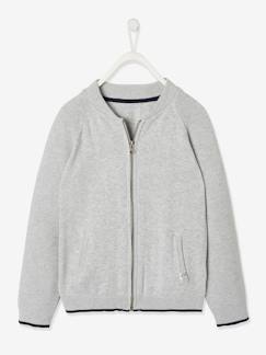 Jungenkleidung-Pullover, Strickjacken, Sweatshirts-Jungen Strickjacke, College-Stil Oeko-Tex