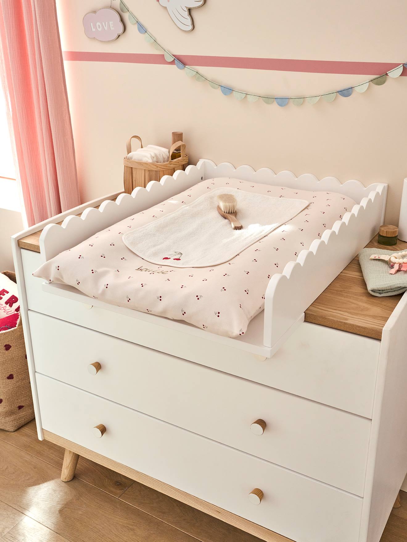 Wickelaufsatz FESTON für Kommoden mit 42cm und 52cm Tiefe