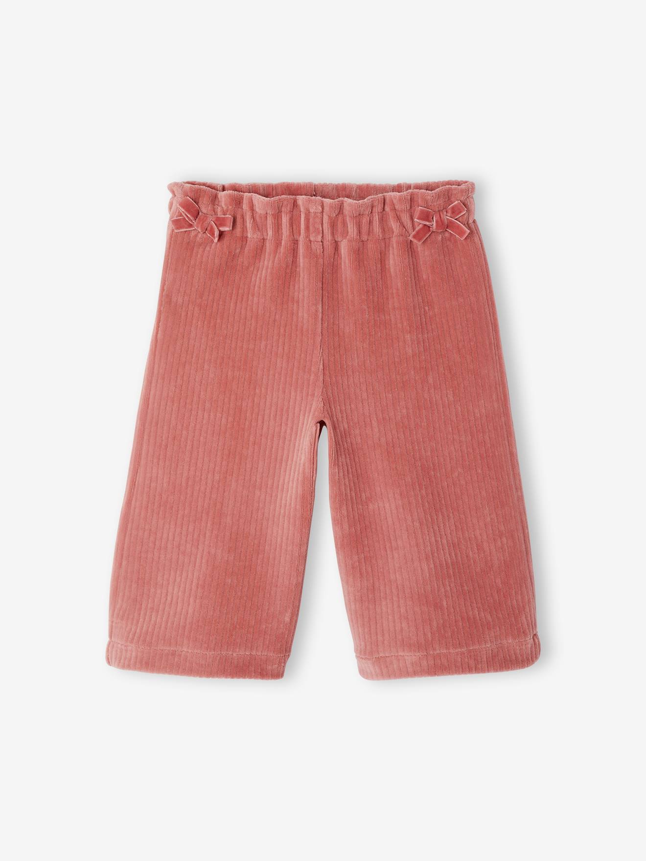 Cord-Hose Baby mit Zierschleife