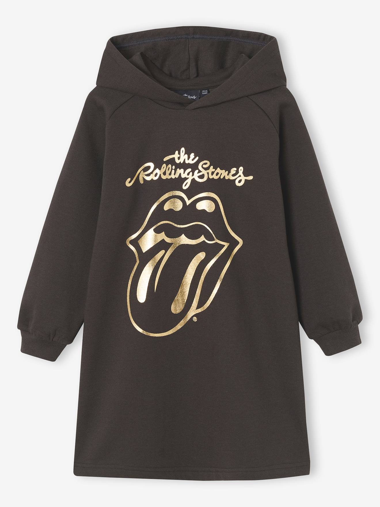 Sweatkleid mit Kapuze und Raglanärmel Mädchen THE ROLLING STONES