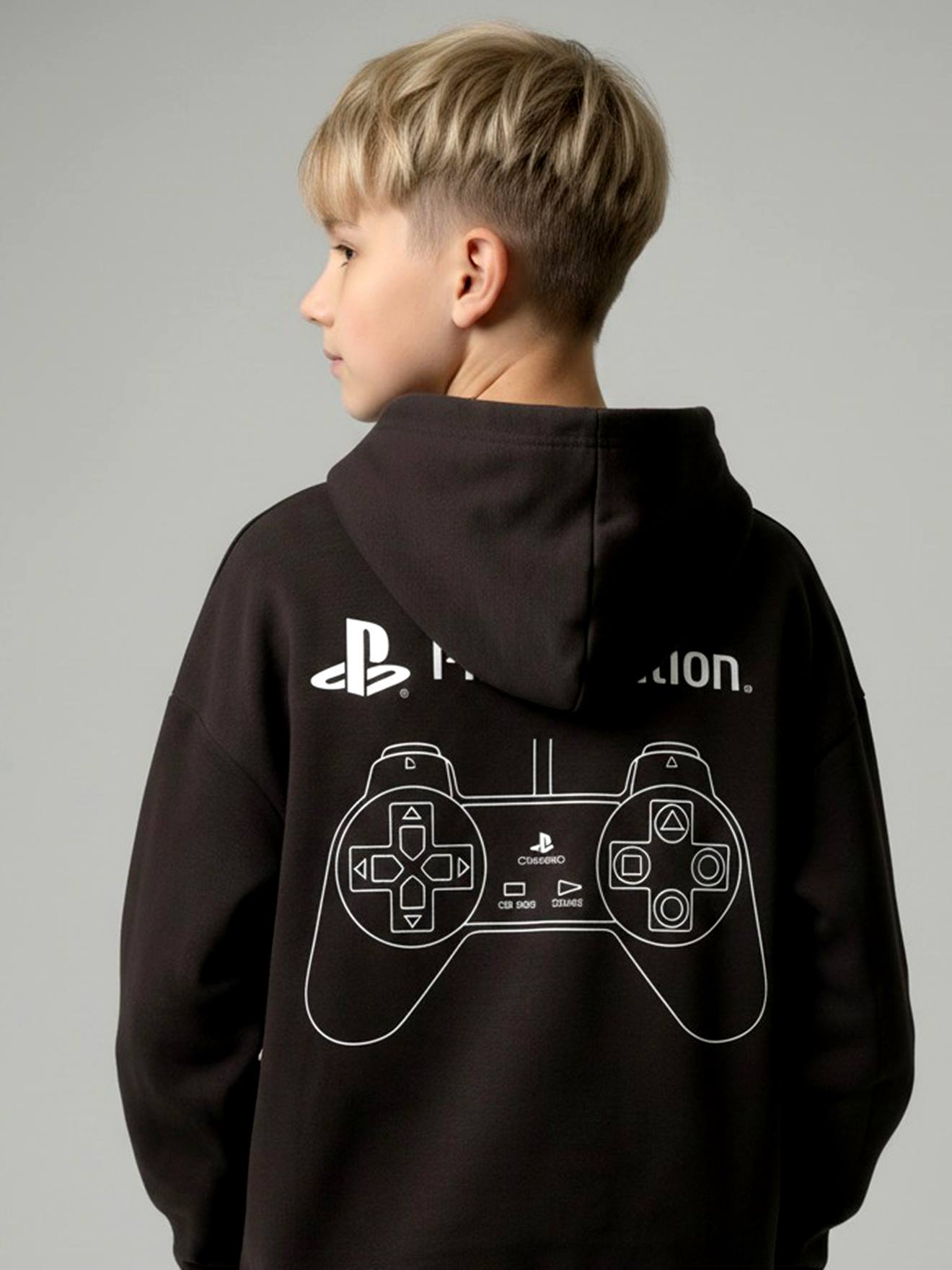 Kapuzensweatshirt mit Kängurutasche Jungen PLAYSTATION