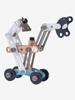 Spielzeug-Miniwelten, Konstruktion & Fahrzeuge-Konstruktionsspiele-Kinder Konstruktions-Set mit 92 Teile, Holz FSC