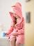 Kinder Bademantel, Einhorn-Kostüm Oeko Tex, personalisierbar - pink - 1