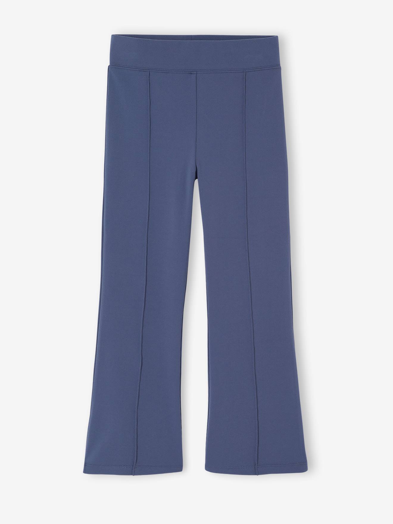 Sport-Leggings Flare-Fit aus Funktionsmaterial Mädchen mittel