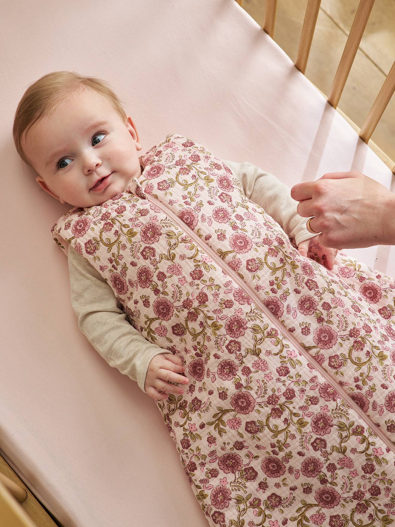 Ärmelloser Baby Schlafsack LATIKA aus Musselin TOG 2