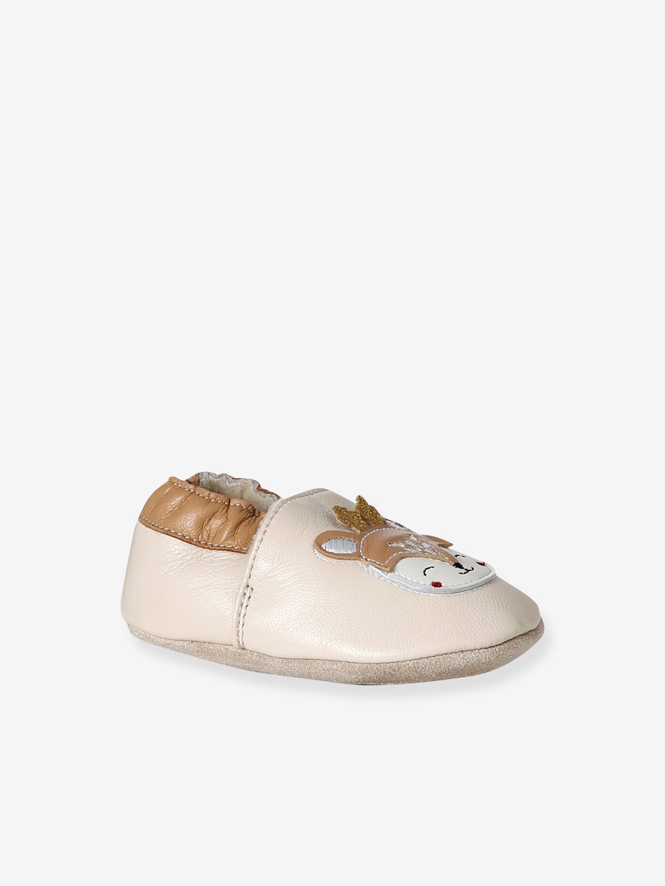 Baby Leder-Krabbelschuhe