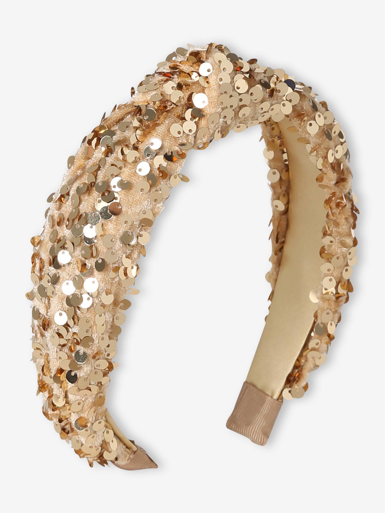 Haarreif mit Pailletten Mädchen