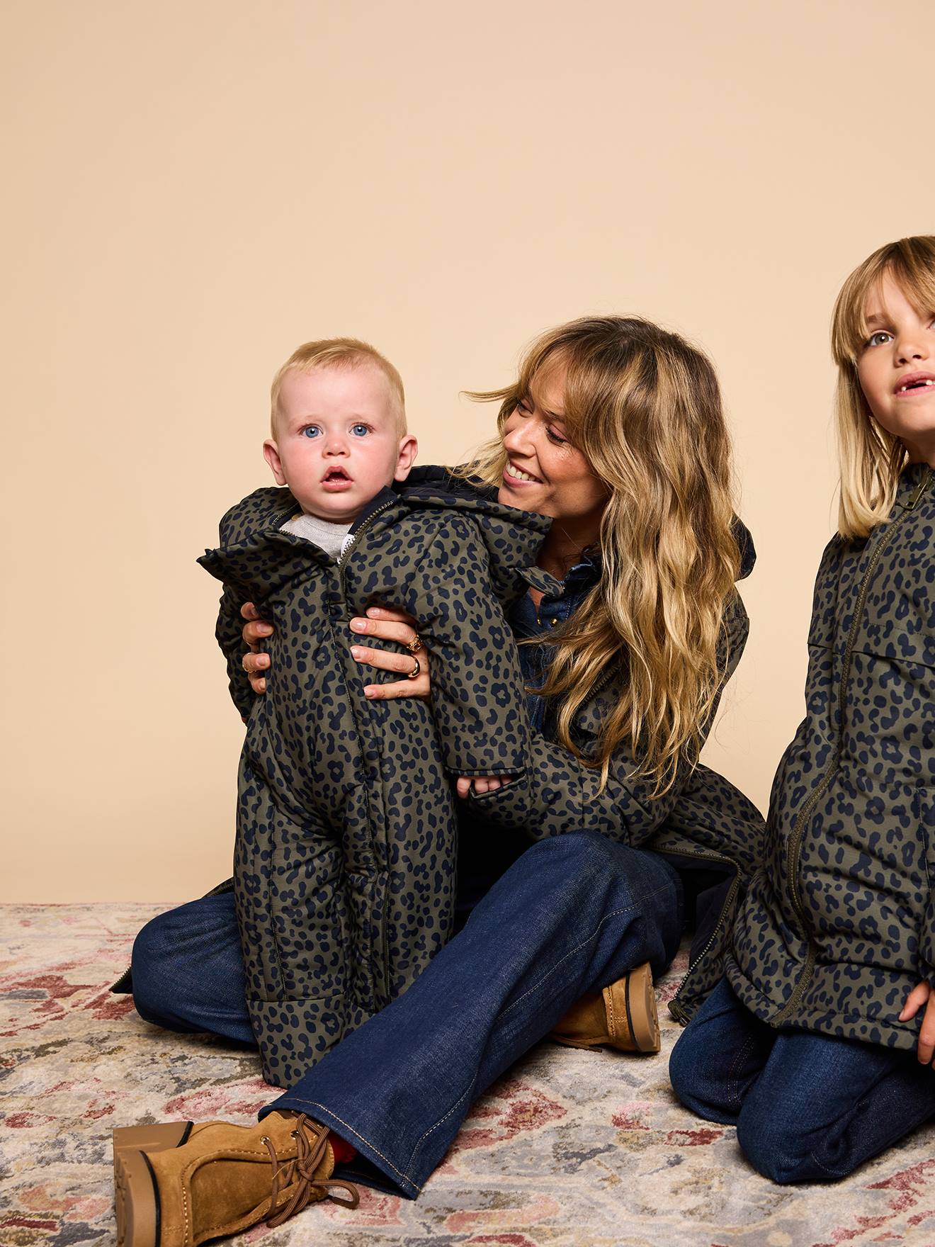 Baby Wendeoverall Rain is joy ENVIE DE FRAISE Mama-Tochter-Capsule leo