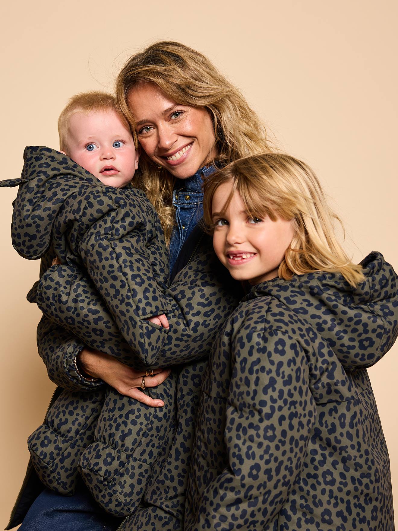 Mädchen Wendejacke Rain is joy ENVIE DE FRAISE Mama-Tochter-Capsule leo