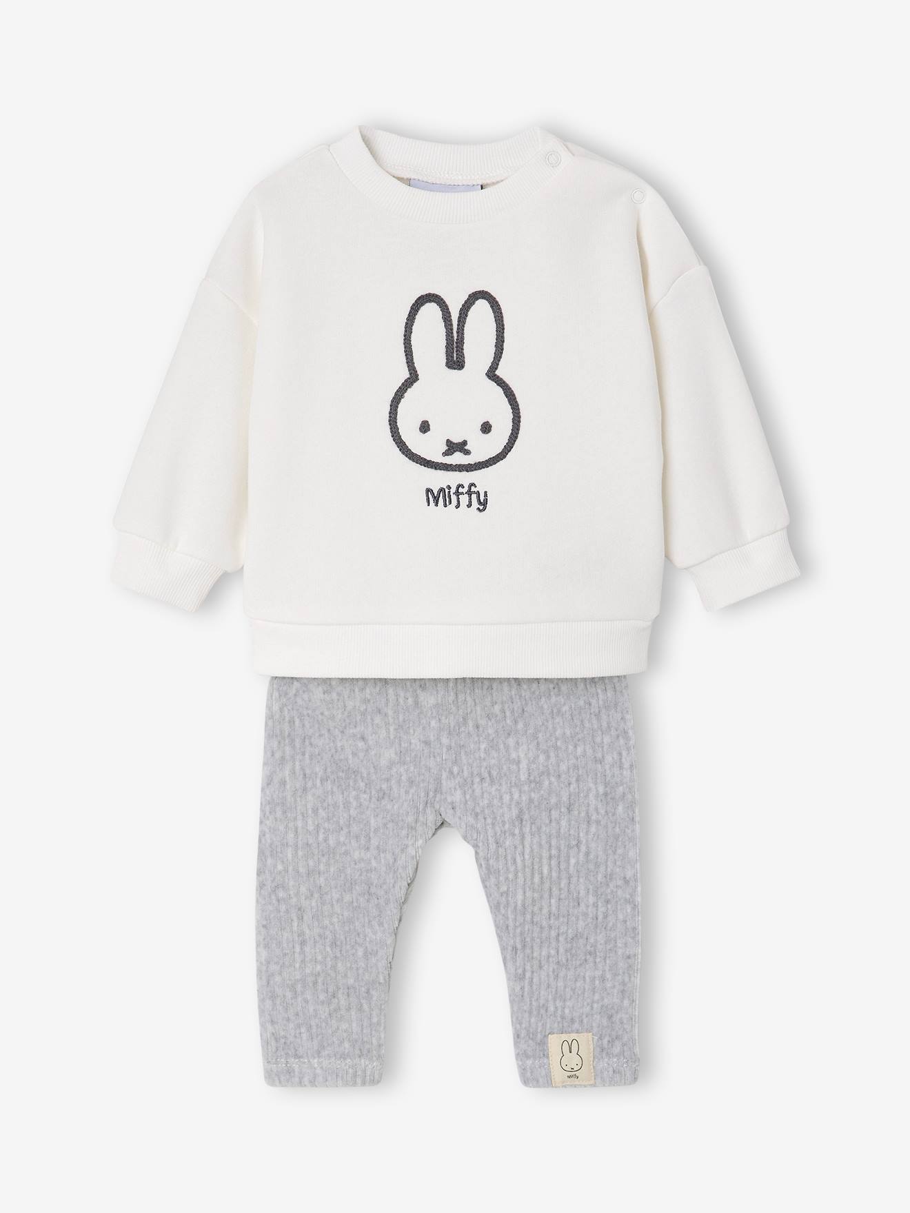 Baby-Set aus Sweatshirt und Hose HASE MIFFY