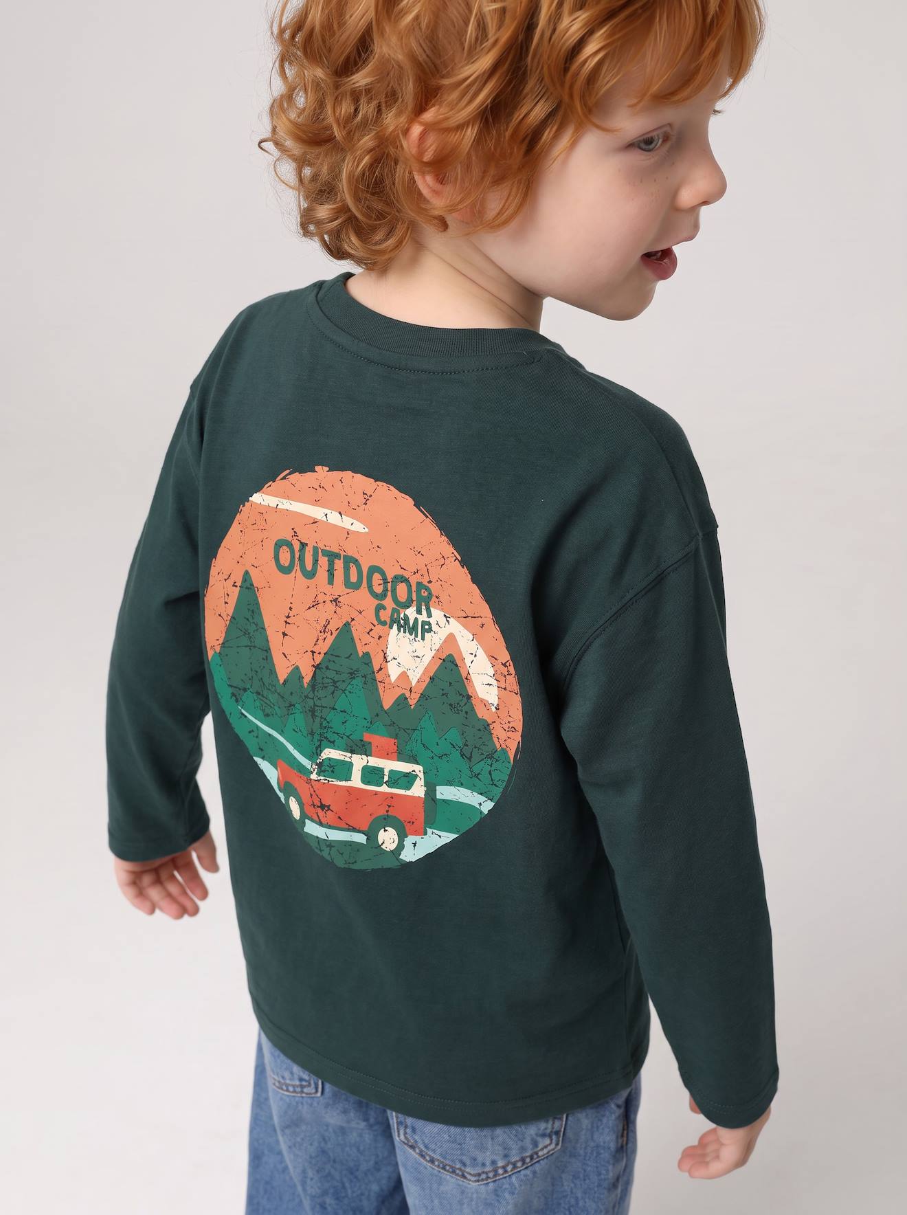 Shirt Jungen Print vorn und hinten n