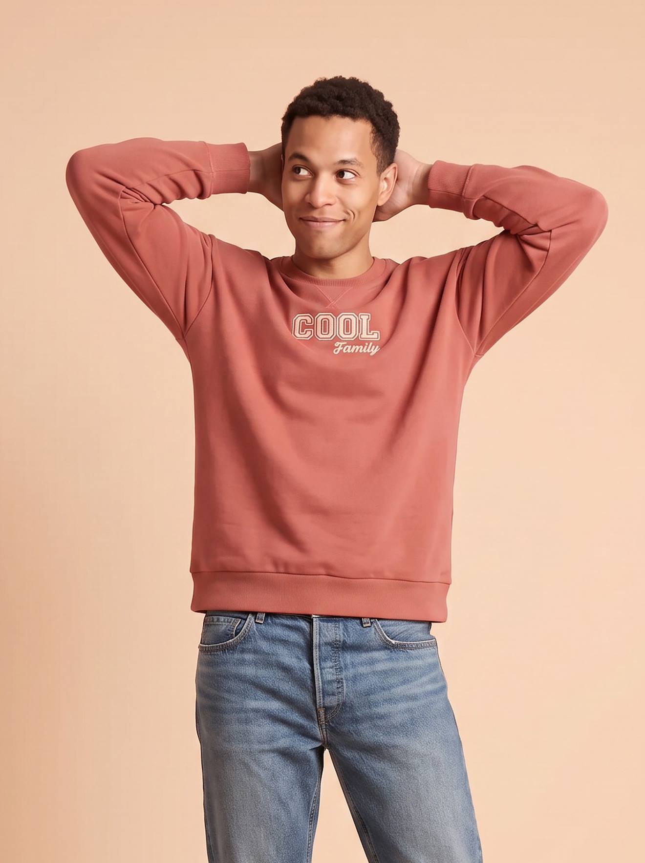 Herren Sweatshirt COOL Family Capsule ENVIE DE FRAISE personalisierbar