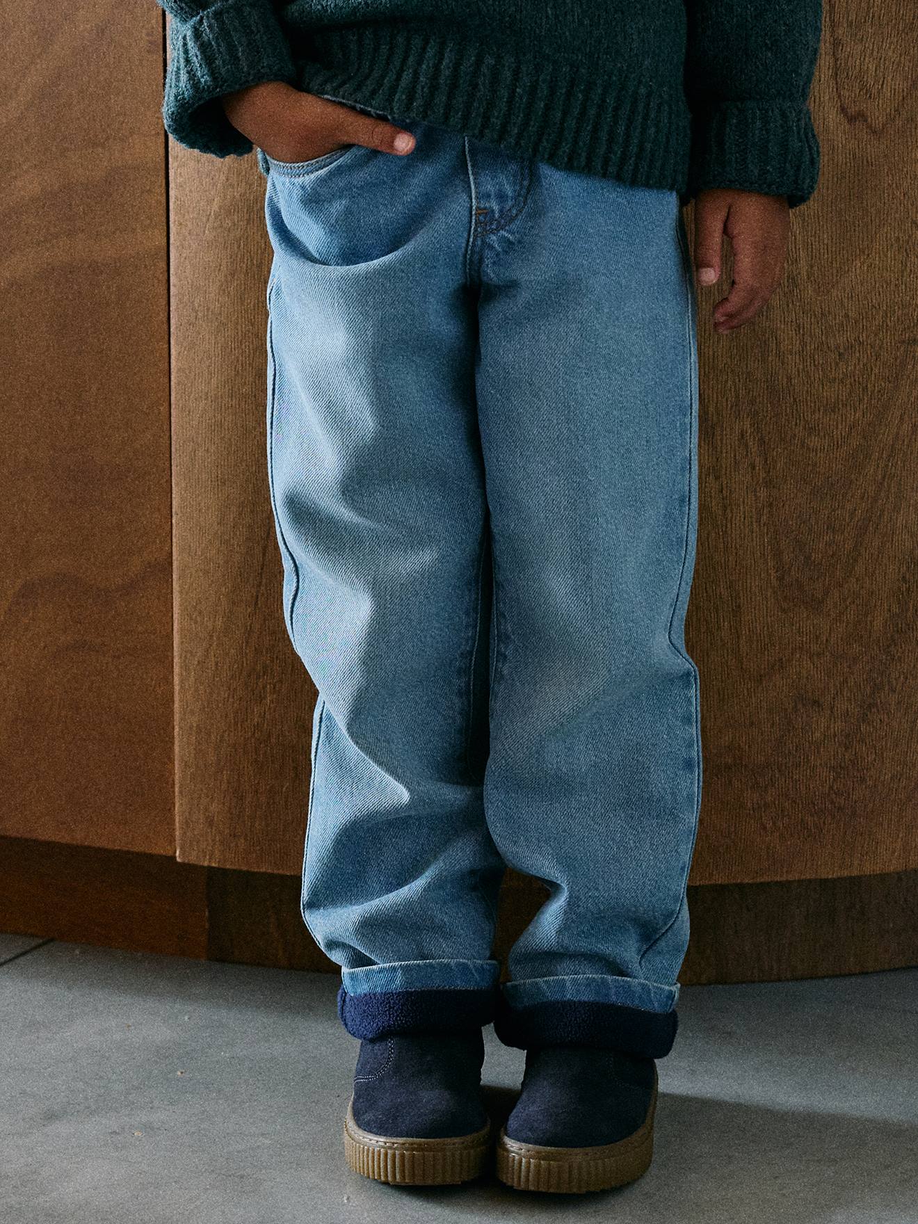 Weite Thermojeans mit Fleecefutter Jungen
