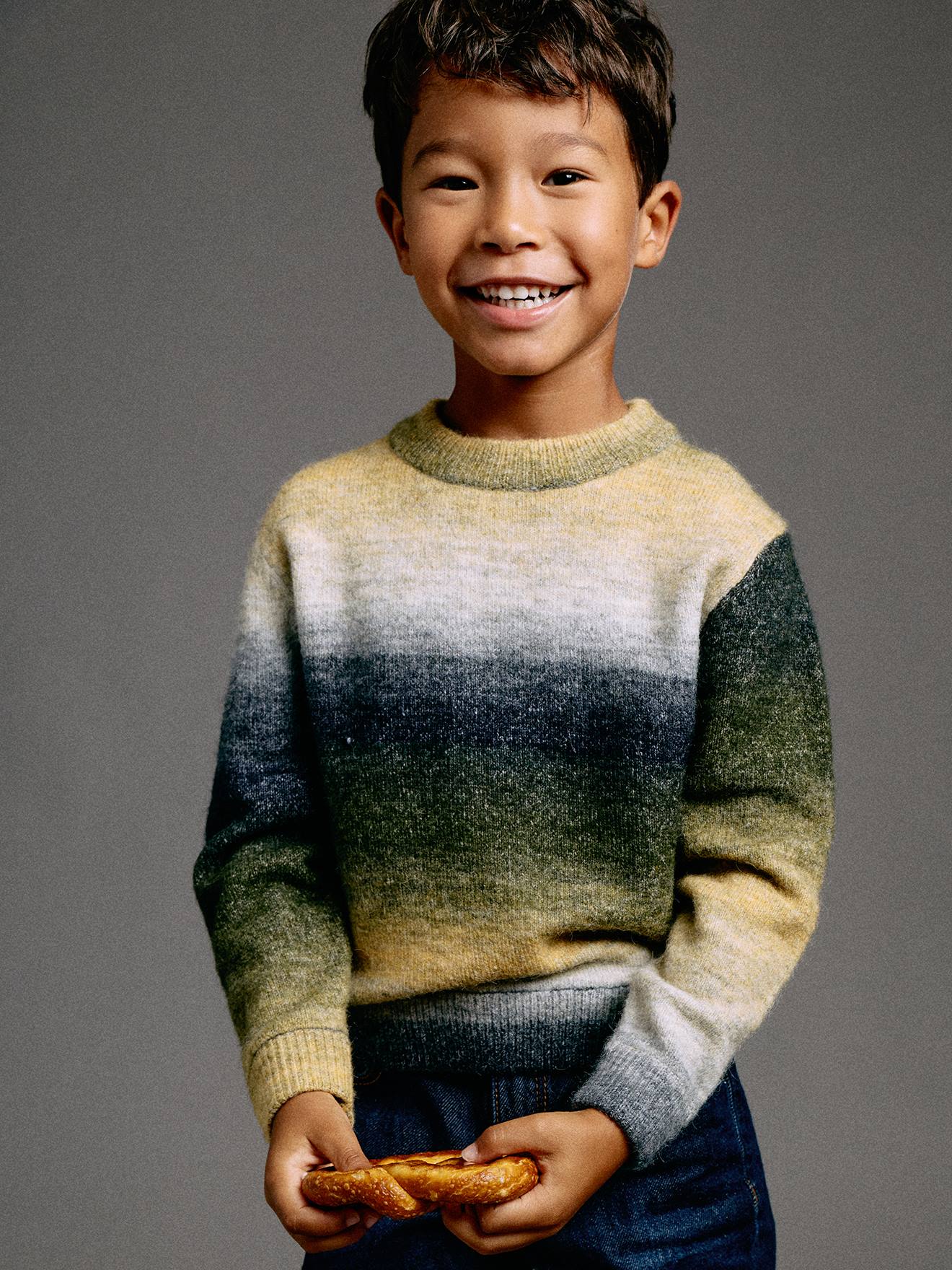 Pullover mit Farbverlauf Jungen