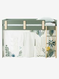 Kinderzimmer-Kindermöbel-Babybetten & Kinderbetten-Kinderzimmer Bettvorhang für Hochbetten TRAUMDSCHUNGEL, wendbar