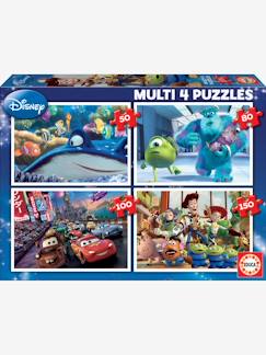 Spielzeug-Pädagogische Spiele-Puzzles-4er-Set Puzzles, 50-150 Teile „Multi 4“ Disney PIXAR EDUCA