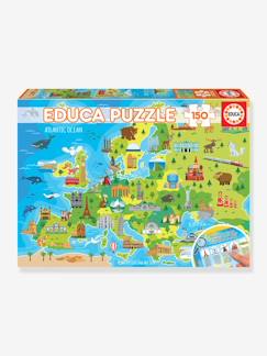 Spielzeug-Pädagogische Spiele-Puzzle mit Europakarte, 150 Teile EDUCA