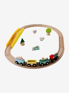 Spielzeug-Kleine Kinder Eisenbahn,  Holz FSC®