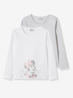 Maedchenkleidung-Unterwäsche, Socken, Strumpfhosen-Unterhemden-2er-Pack Shirts Disney MINNIE MAUS