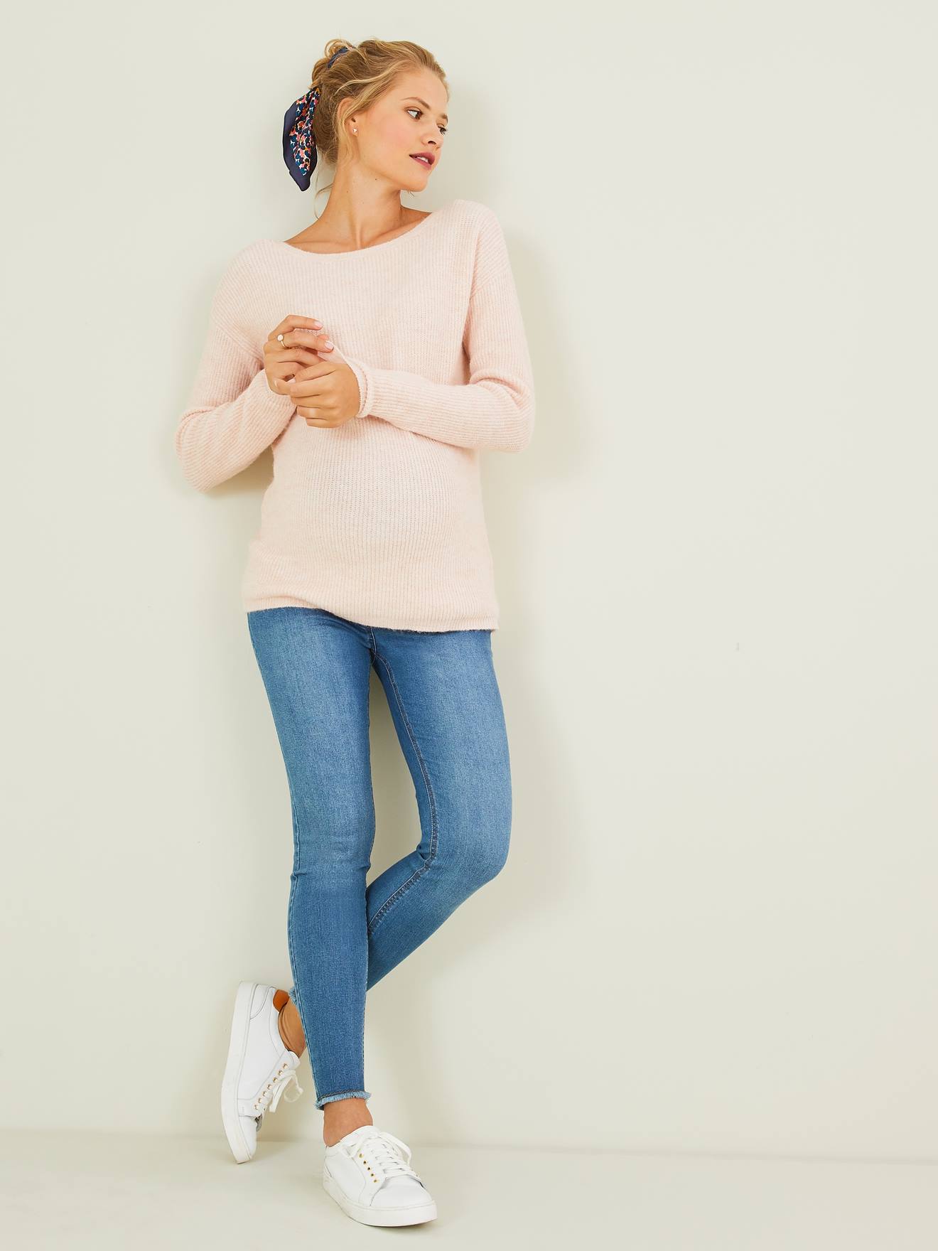 7/8 Slim-Fit-Jeans für die Schwangerschaft