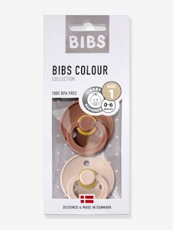 Babyartikel-2 Beruhigungssauger „Colour“ BIBS, Gr. 1 (0-6 Monate)