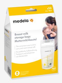 Babyartikel-Stillkissen & Stillzubehör-Stillzubehör & Milchpumpen-50er-Pack Muttermilchbeutel „Pump & Safe“ MEDELA