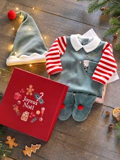 -Baby Set aus Strampler und Mütze, Wichtel-Kostüm