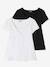 2er-Pack T-Shirts für Schwangerschaft & Stillzeit Oeko-Tex - pack marine/grau+schwarz - 15