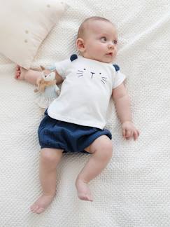 Babymode-Festliches Baby-Set aus T-Shirt & Shorts, Tiger
